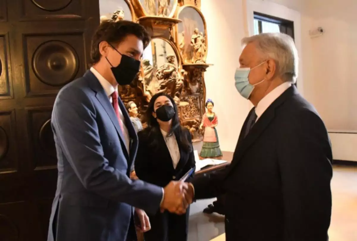 Justin Trudeau y Andrés Manuel López Obrador