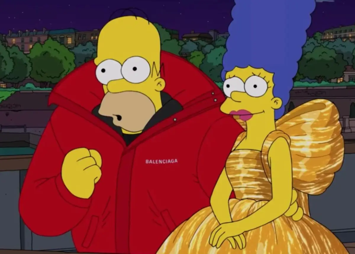 Homero y Marge Simpson