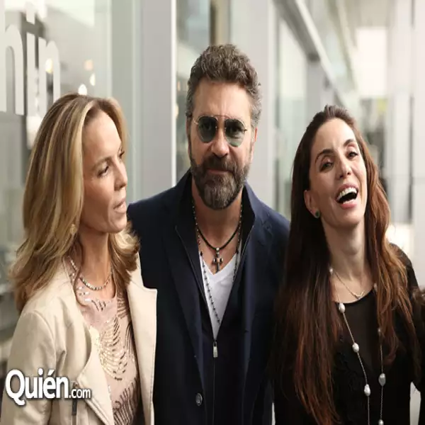Paola García, Manuel Mijares y Alejandra Díaz