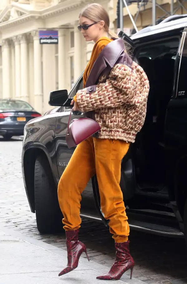 Gigi Hadid out and about, New York Fashion Week, USA - 11 Sep 2018