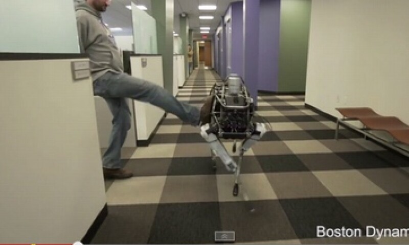 Spot es un robot con capacidad de movimiento amplio (Foto: Cortesía Boston Dynamics)