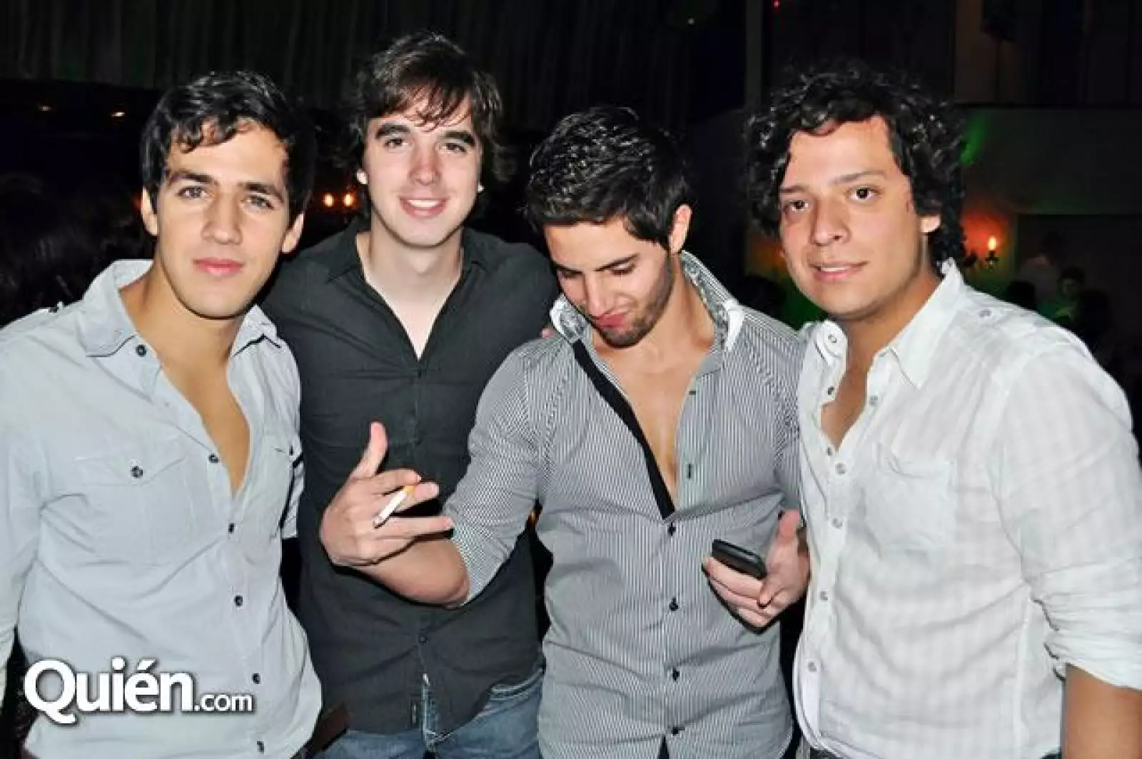 Ale González,Víctor García,Pablo Vargas y Luis Meillon