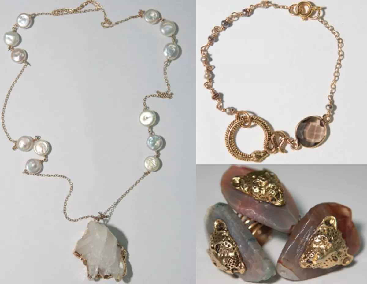 En `Creadora´ hay accesorios de la marca `Un amuleto para todo y para nada´ de Andrea Bolaños Cacho.