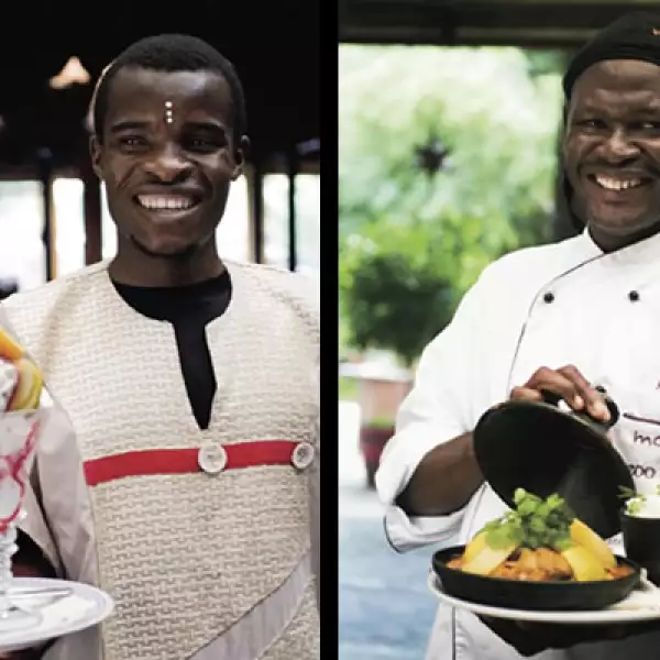 Los meseros ofrecen lo mejor de la casa a los visitantes, desde un platillo recién preparado hasta el postre. Todo aquí representa un sabor único.