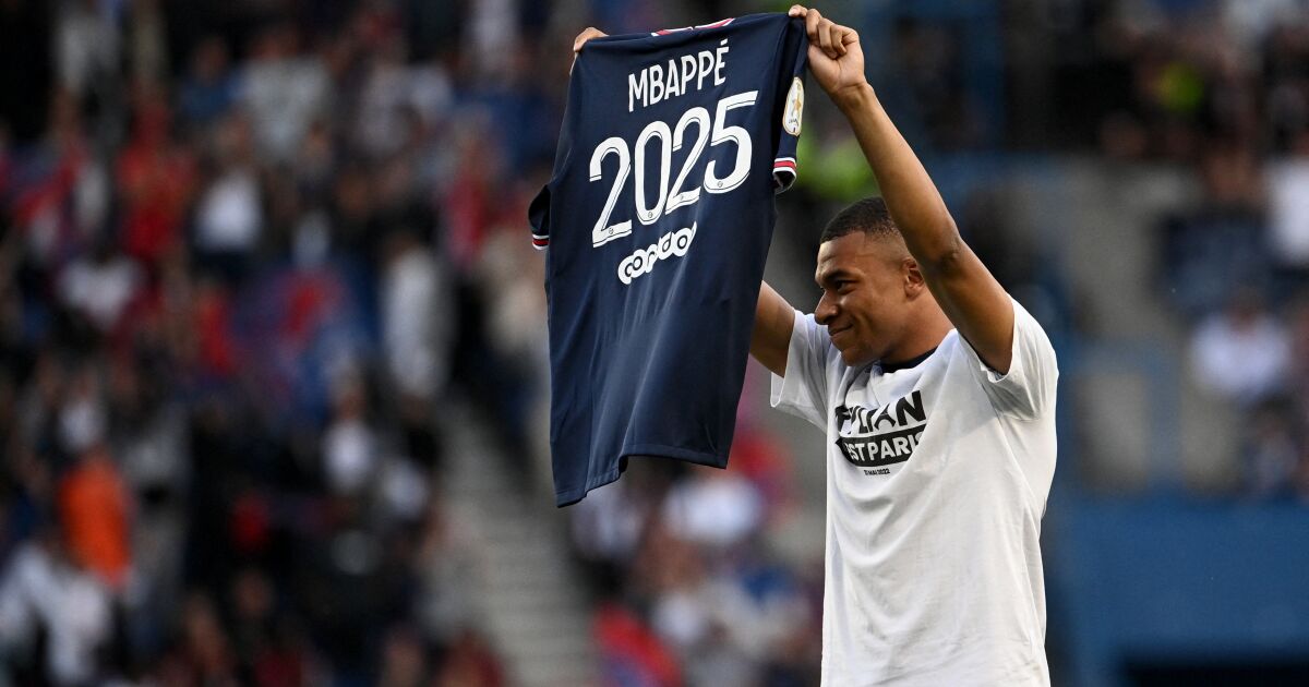 Mbappé, convinced of continuing to grow at PSG Mbappé, convinced of continuing to grow at PSG