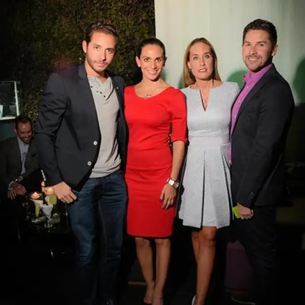 Pedro León,Daniela González Treviño,Alicia Moreno y Juan Carlos Valladolid