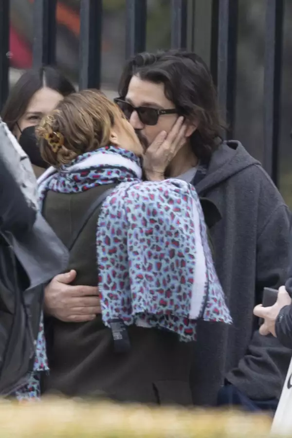 Diego Luna y Marina de Tavira en Madrid