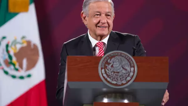 Andrés Manuel López Obrador, Presidente de México, encabezó su tradicional mañanera en Palacio Nacional.