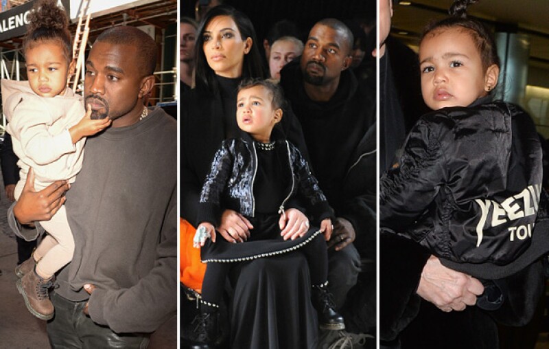 Incluso tiene una bomber jacket de Yeezus, la colección de ropa de Kanye West.