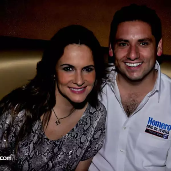 Yanine de Niño de Rivera y Homero Niño de Rivera