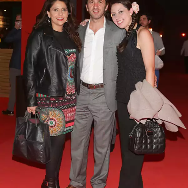 Maricarmen López, Miguel Pilipiak y Jessica Herrera