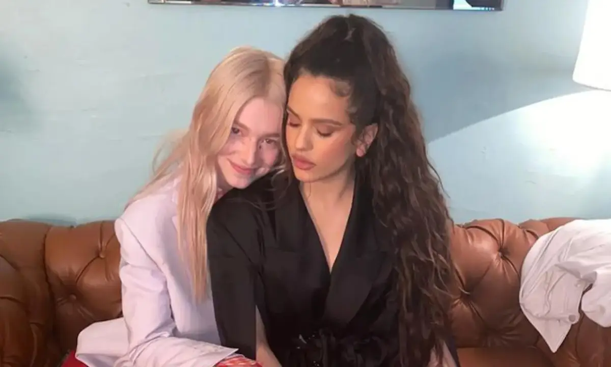 Hunter Schafer confirma que tuvo un romance con Rosalía