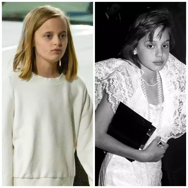 Vivienne y Angelina Jolie