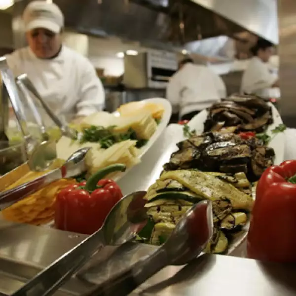 Una instantánea de la cocina que tiene la tecnológica en sus cuarteles generales, en Mountain View, California.