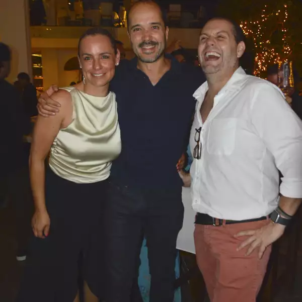 Irlein Ricárdez, Raúl Ortega y Francisco Salas 