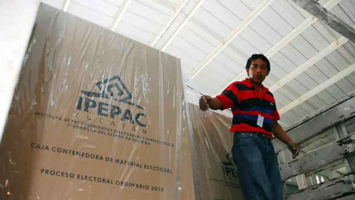 El 13 de mayo pasado comenzó la distribución de la paquetería para las elecciones de este domingo