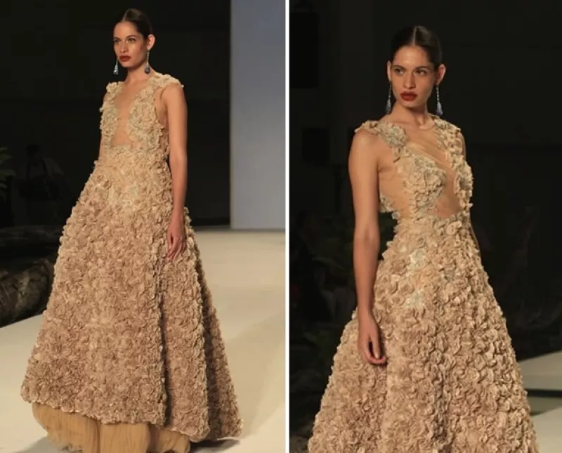 El vestido de la concursante de ELLE México Diseña fue el más votado por los usuarios de Quién.com, lo que la convierte en la ganadora de un viaje al New York Fashion Week.