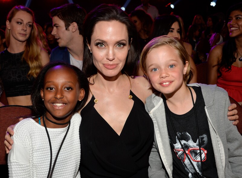 Angelina Jolie y sus hijas