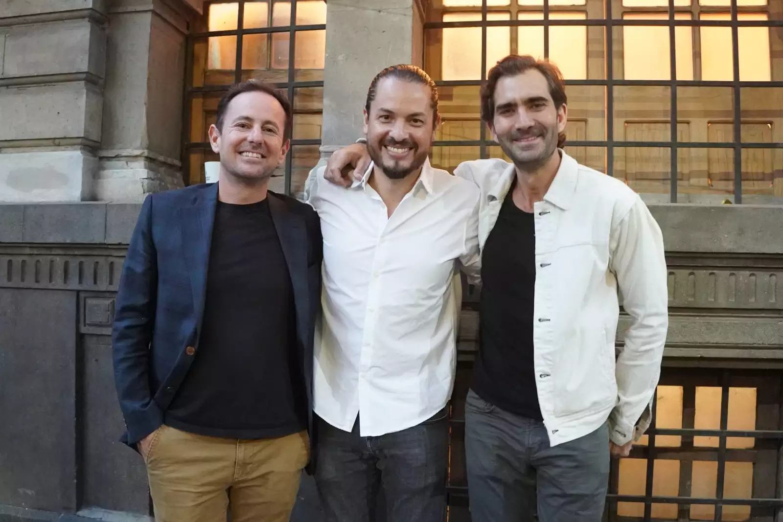 Andrik Ruiz de Chávez, Christian Rubio y Jerónumo Villa 