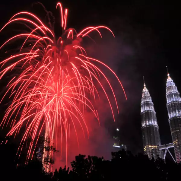 También en Malasia ya celebraron la llegada del Año Nuevo.