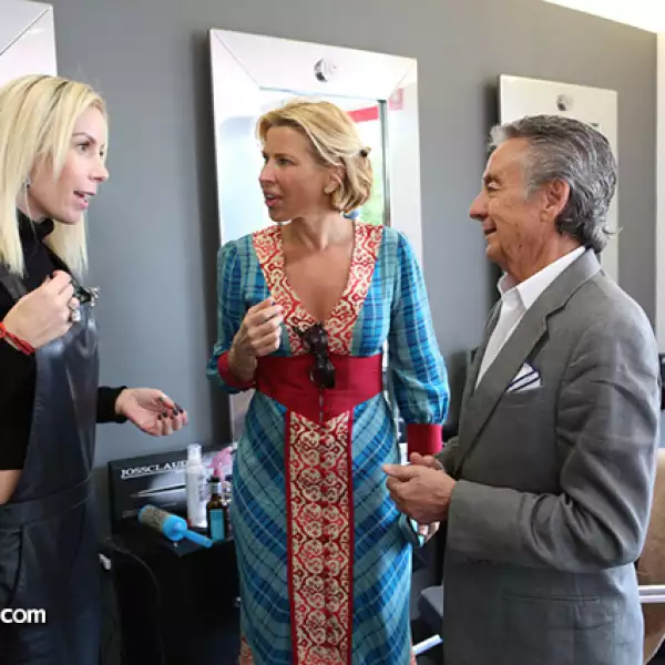 Brenda Jaed,Beatriz Pasquel y Claude Joanin