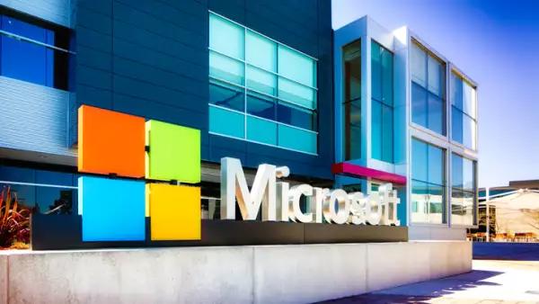 Fachada de edificio de Microsoft