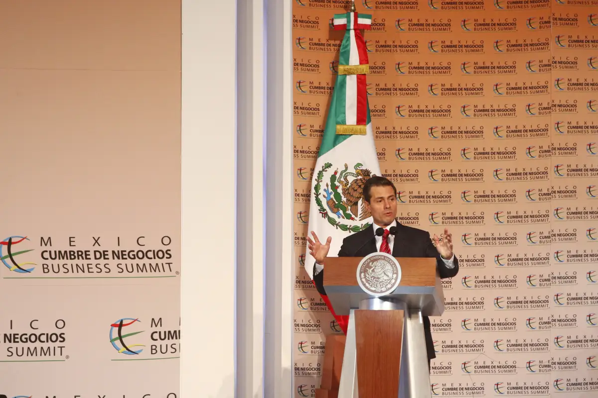 Enrique Peña Nieto 16a Cumbre de Negocios.