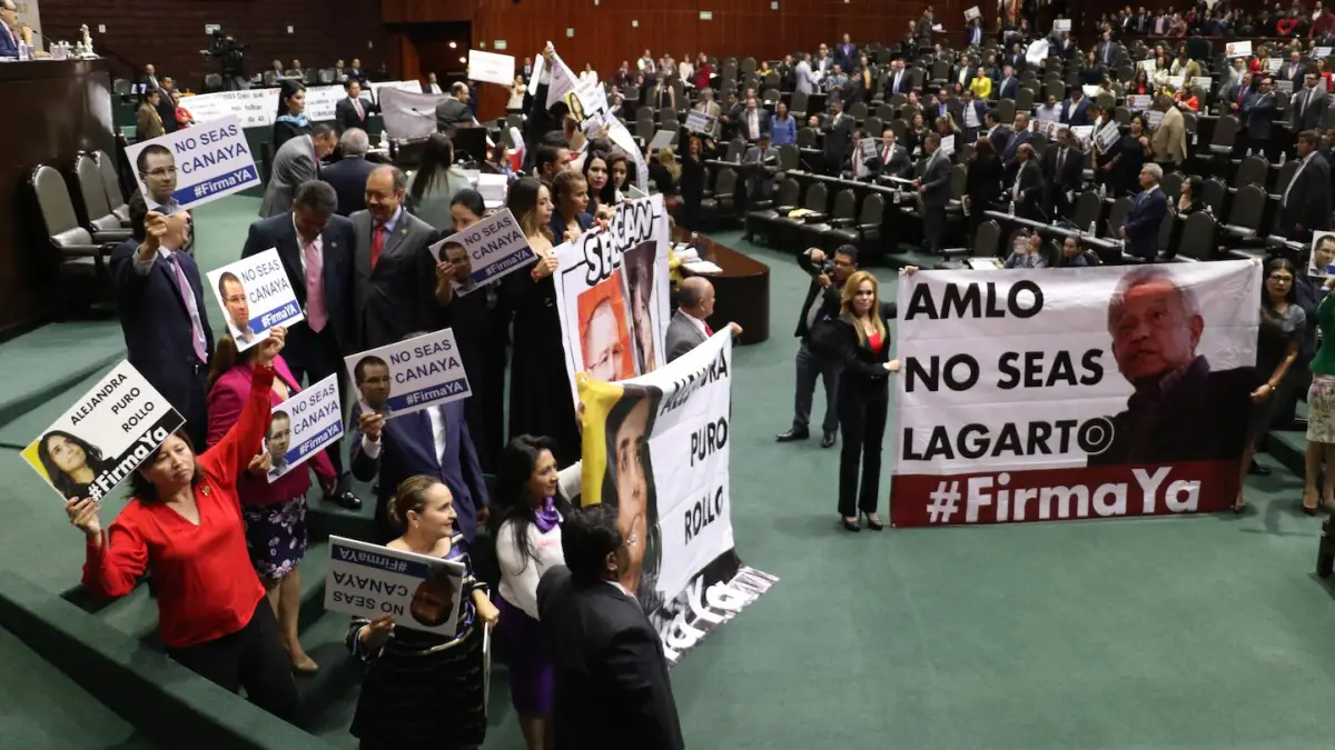 Disputas en la cámara de diputados