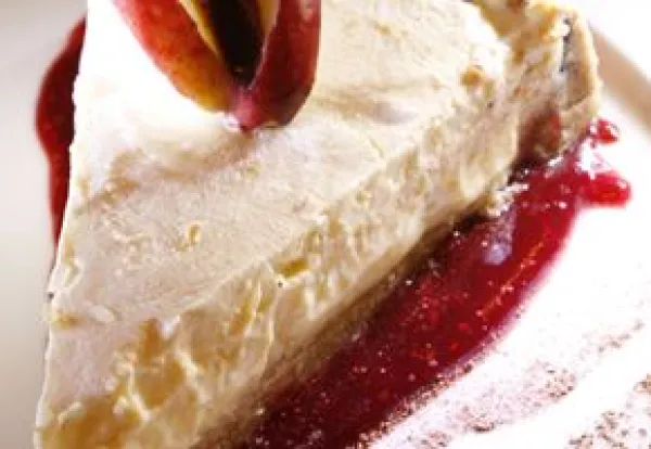 Pie de limón helado.