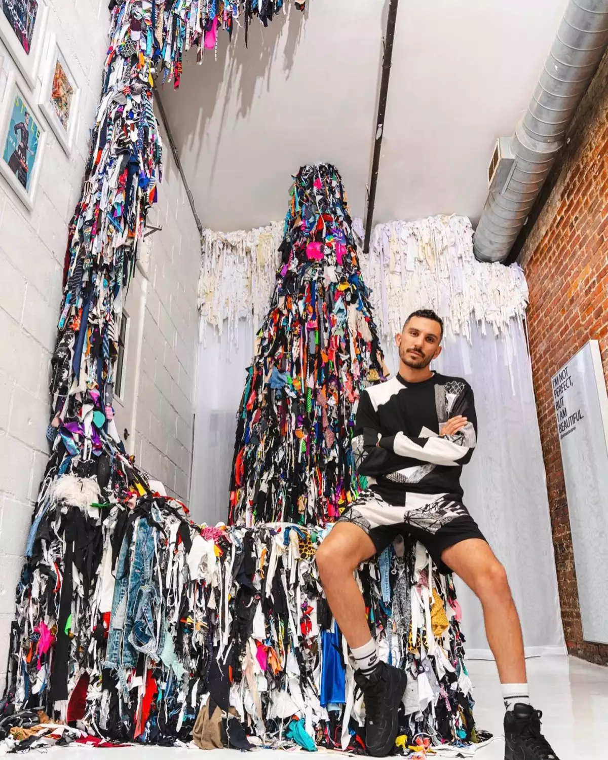 ZeroWasteDaniel, el diseñador de upcycling que ya se pronunciaba en pro del consumo consciente.  (Instagram)