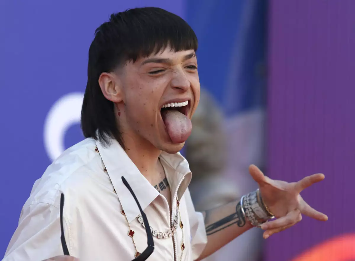 Alfombra roja de los Premios Latin AMAs en Las Vegas
