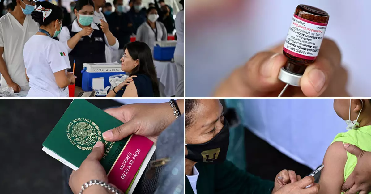 Brote de sarampión en México