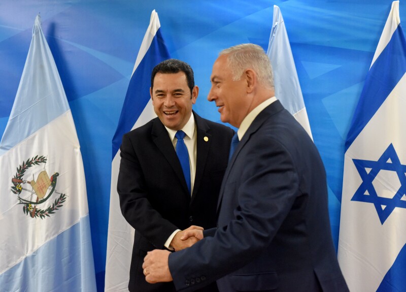 ¿Qué motivó al presidente de Guatemala a trasladar la embajada a Jerusalén?