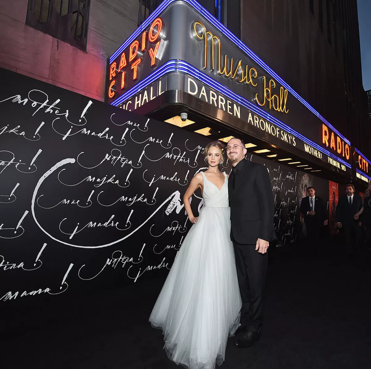 Jennifer Lawrence y Darren Aronofsky