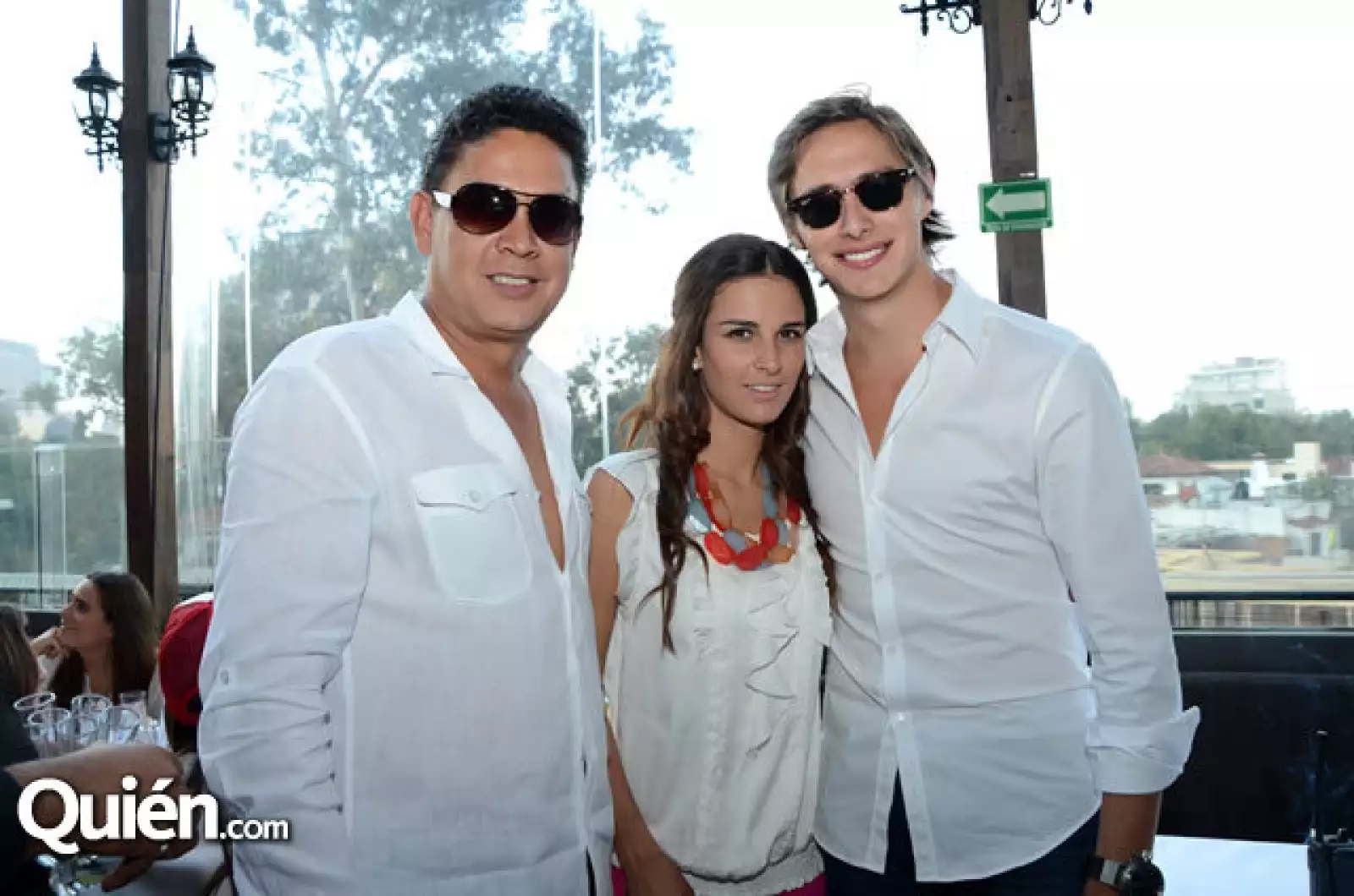 Fernando García, Rocío Funtanet y Sergio de Landeros