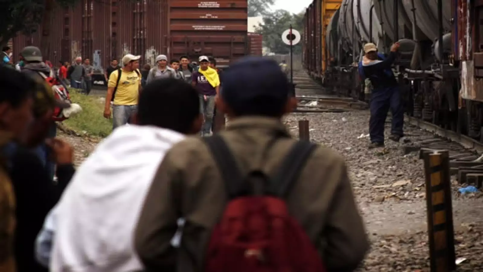 Tierra blanca, migrantes, llegada, tren, bestia,  cruz roja, ayuda, Veracruz, sudamerica