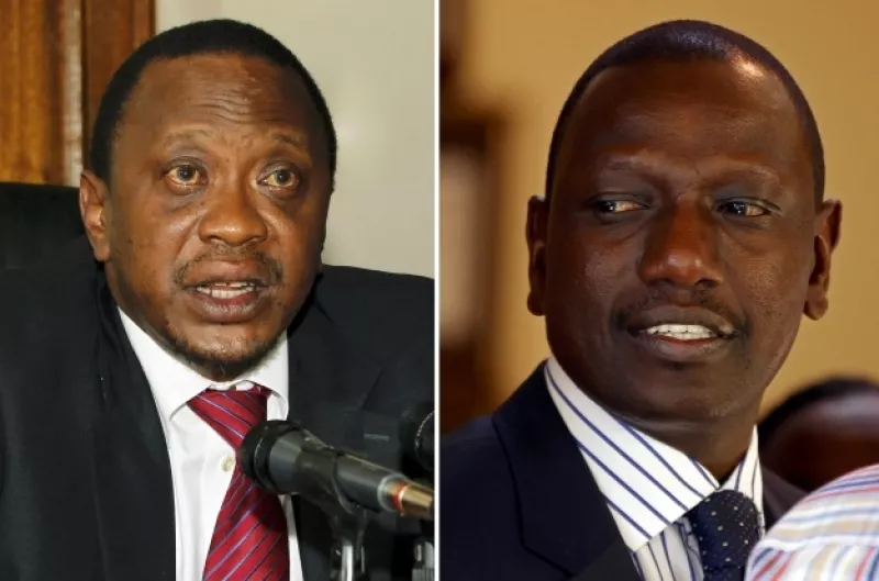 Uhuru Kenyatta y William Ruto