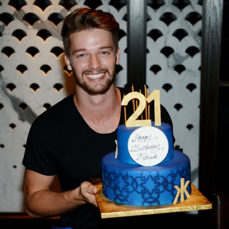 Patrick celebró recientemente su cumpleaños número 21 en Las Vegas.