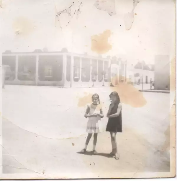 Delfina Gómez de niña