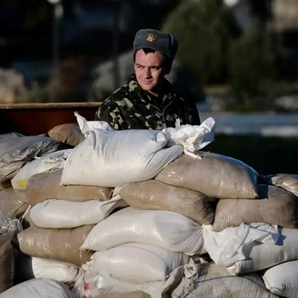 Crimea militares protestas 2