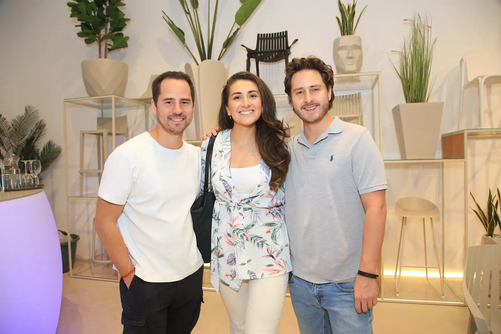 Carlos de la Colina , Mariana Ramírez y Javier Pastrana 