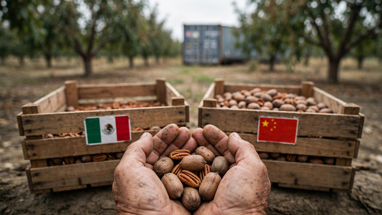 China extiende la disputa por la nuez mexicana y mantiene aranceles de hasta 51.6% a las importaciones