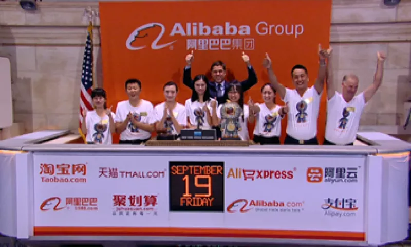 Alibaba espera que los recursos provenientes de su OPI le ayuden a su expansión en Estados Unidos y otros mercados. (Foto: tomada de CNNMoney.com)