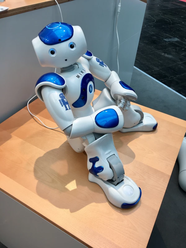 Niños y robots