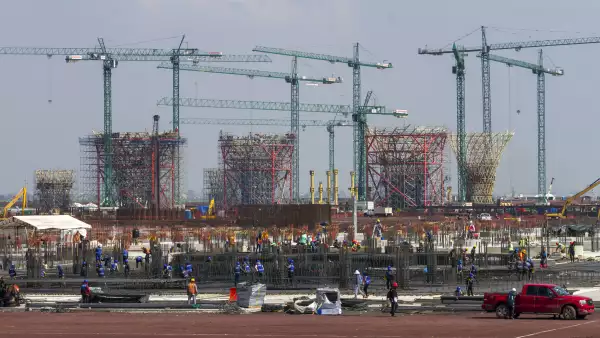 Avance en las obras del Nuevo Aeropuerto de la Ciuadad de Méxic