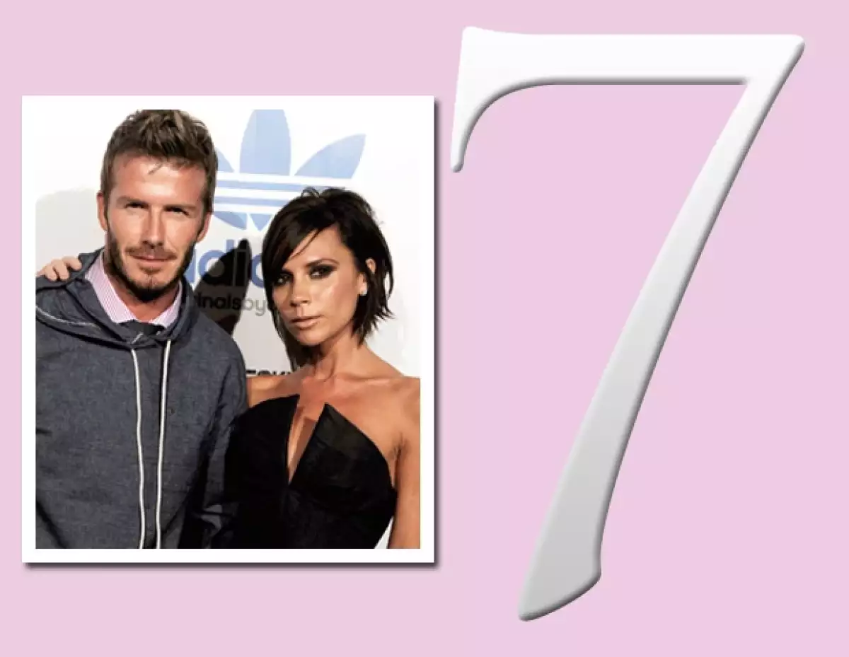 Harper Seven, hija de David y Victoria Beckham, nació el 10 de julio.