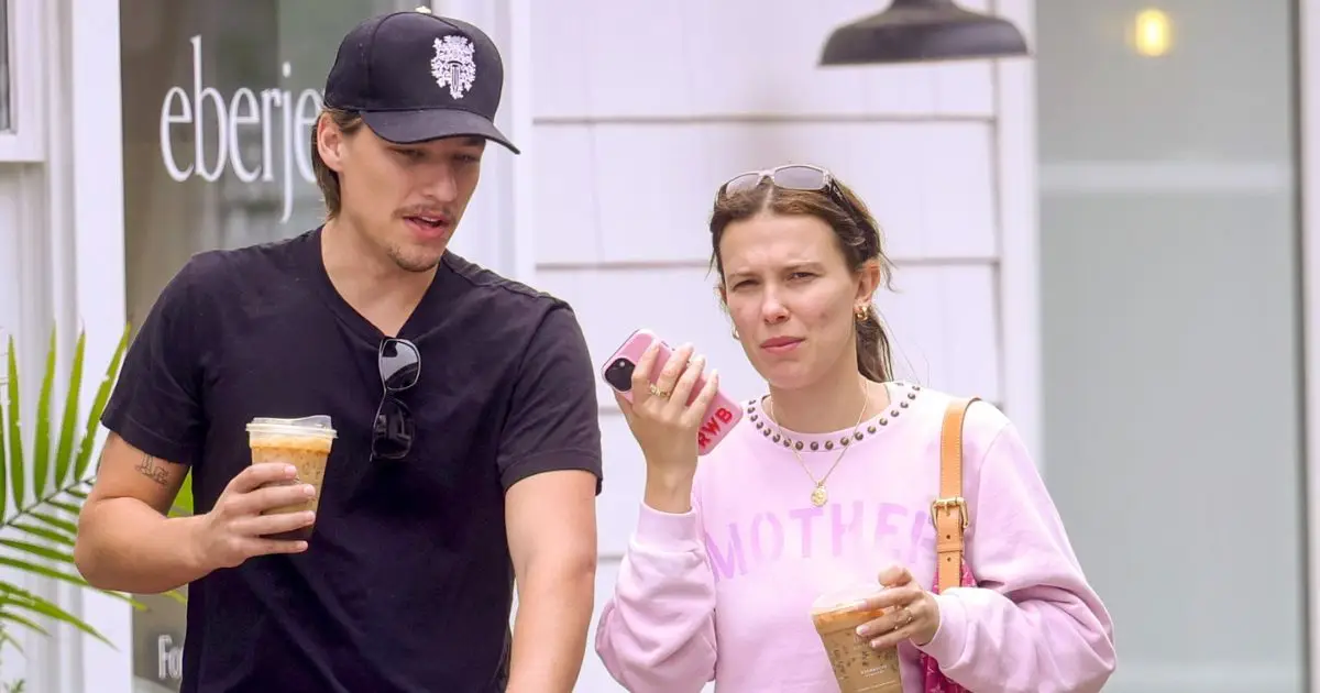 Millie Bobby Brown y Jake Bongiovi 
