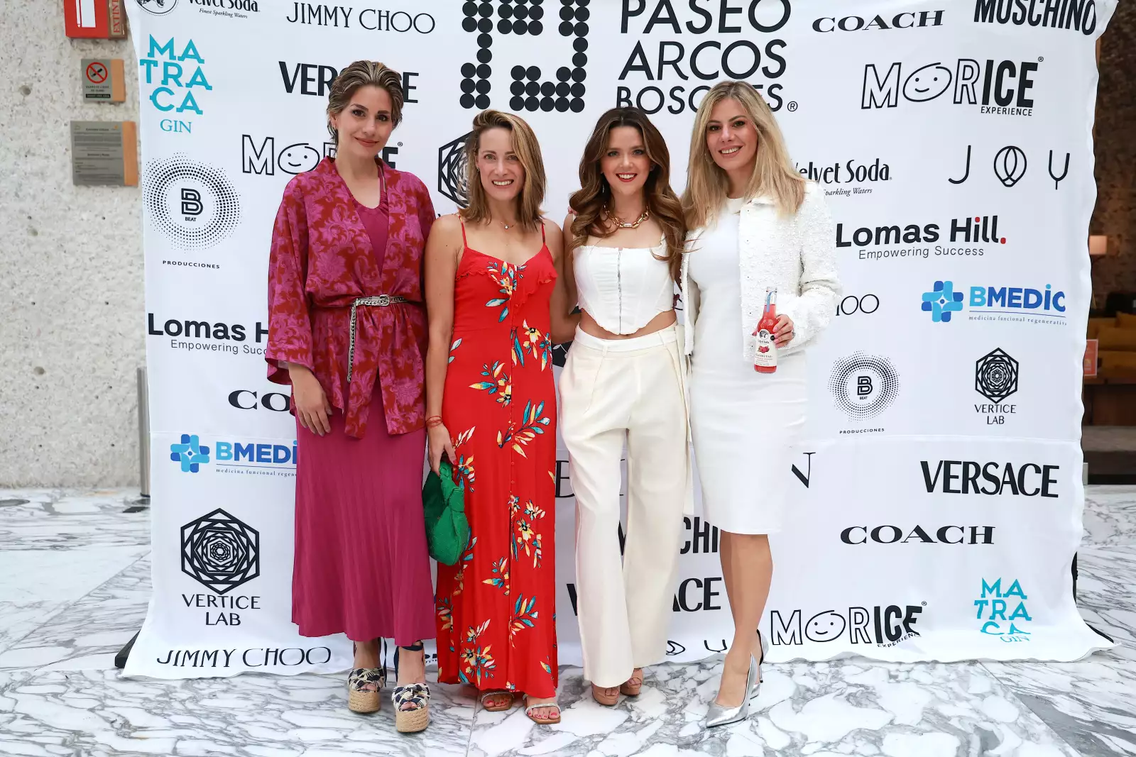 Mariana Mercenario Mata, Alice Ángeles, Annie Barrios y Paulina