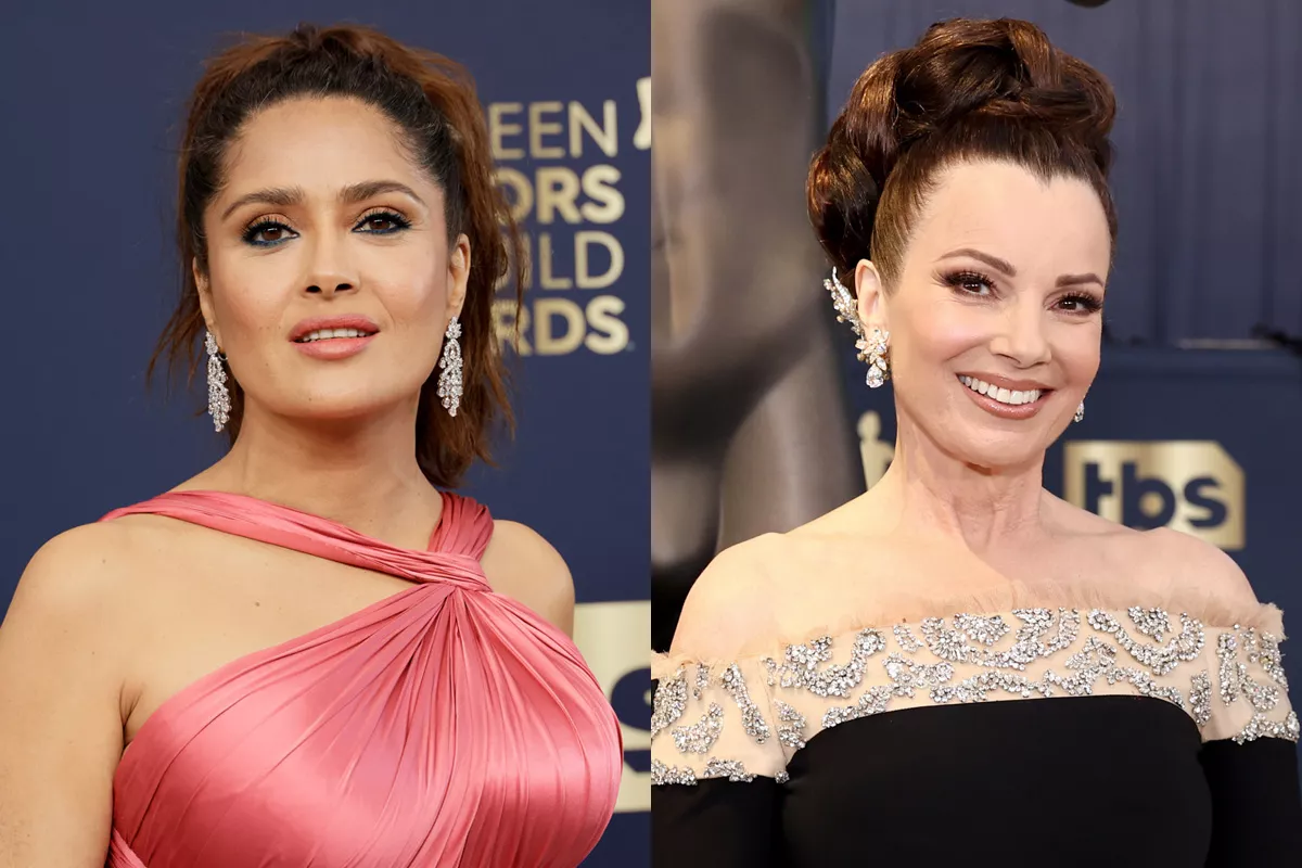 Salma Hayek y Fran Drescher