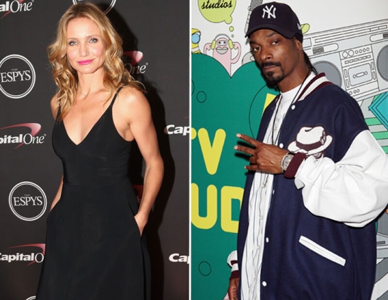 Cameron Díaz reconoce que la imagen de Snoop Dogg era inconfundible en la prepa.